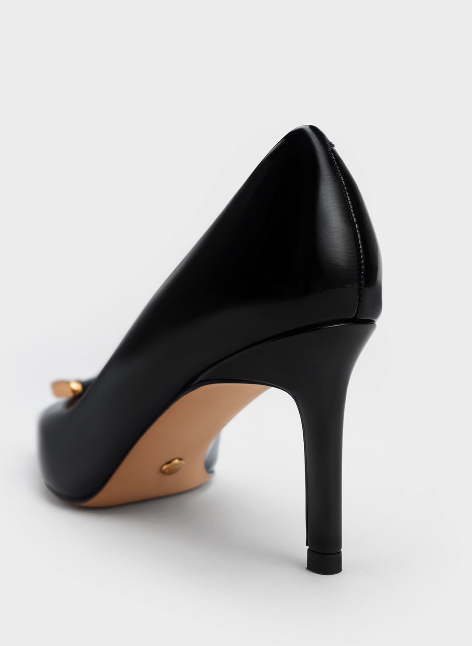 Zapatos de Tacón Gabine de Charol, Negro, hi-res