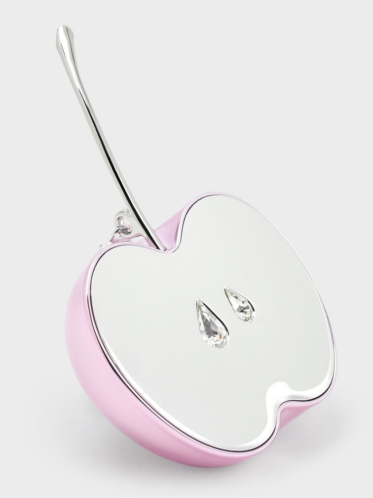 Pink Apple Charm, Multi, hi-res