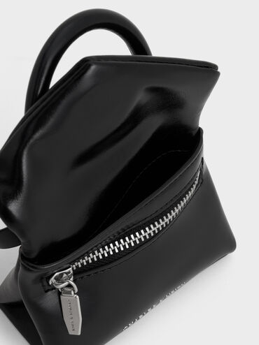 Andromeda Micro Bag Charm, Noir, hi-res