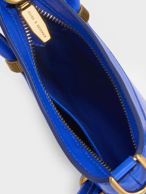 Bonnie Curved Tote Bag, Cerulean, hi-res