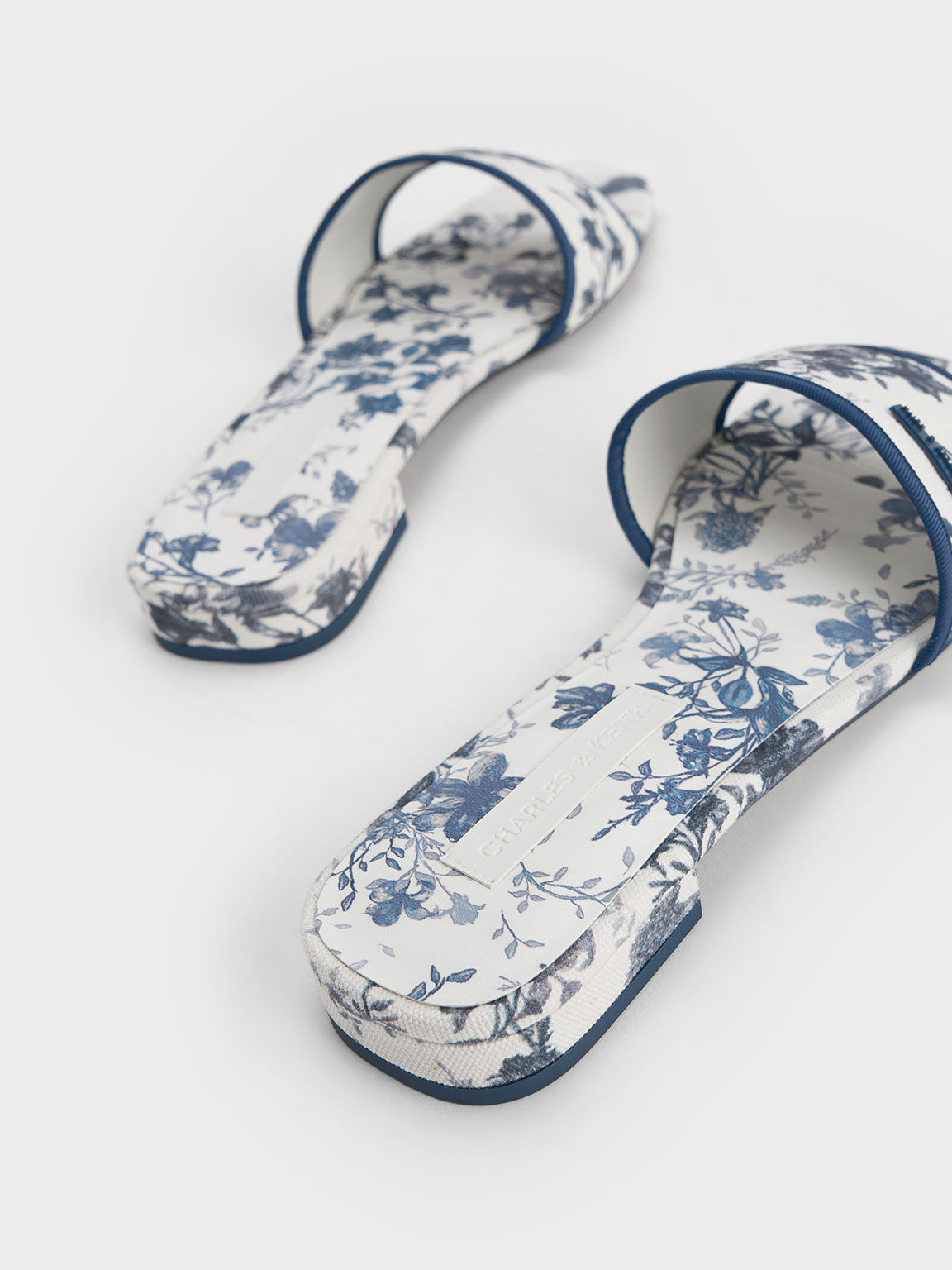 Floral cheap print slides