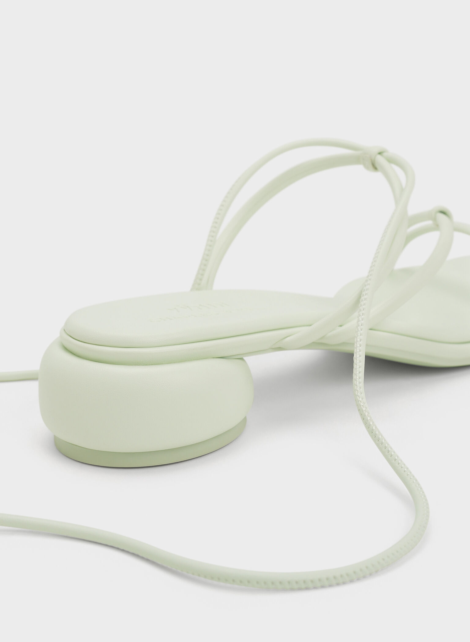 Strappy Tie-Around Sandals, Mint Sorbet, hi-res