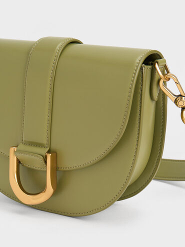 Gabine Saddle Bag, Pistachio, hi-res