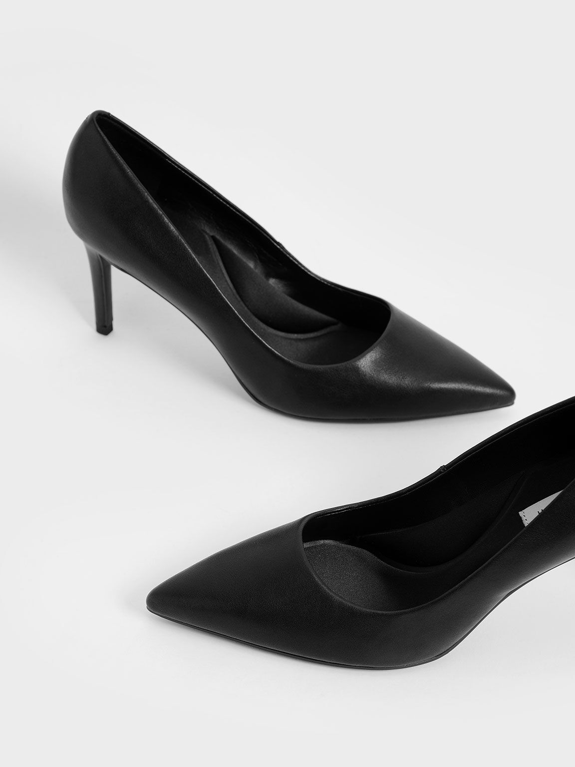 Black pumps 2 inch heel cheap