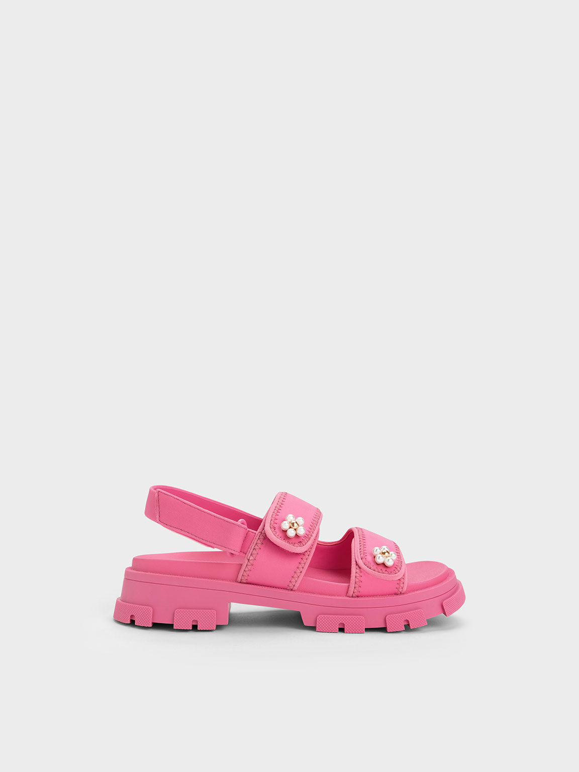 Pink beaded sandals store