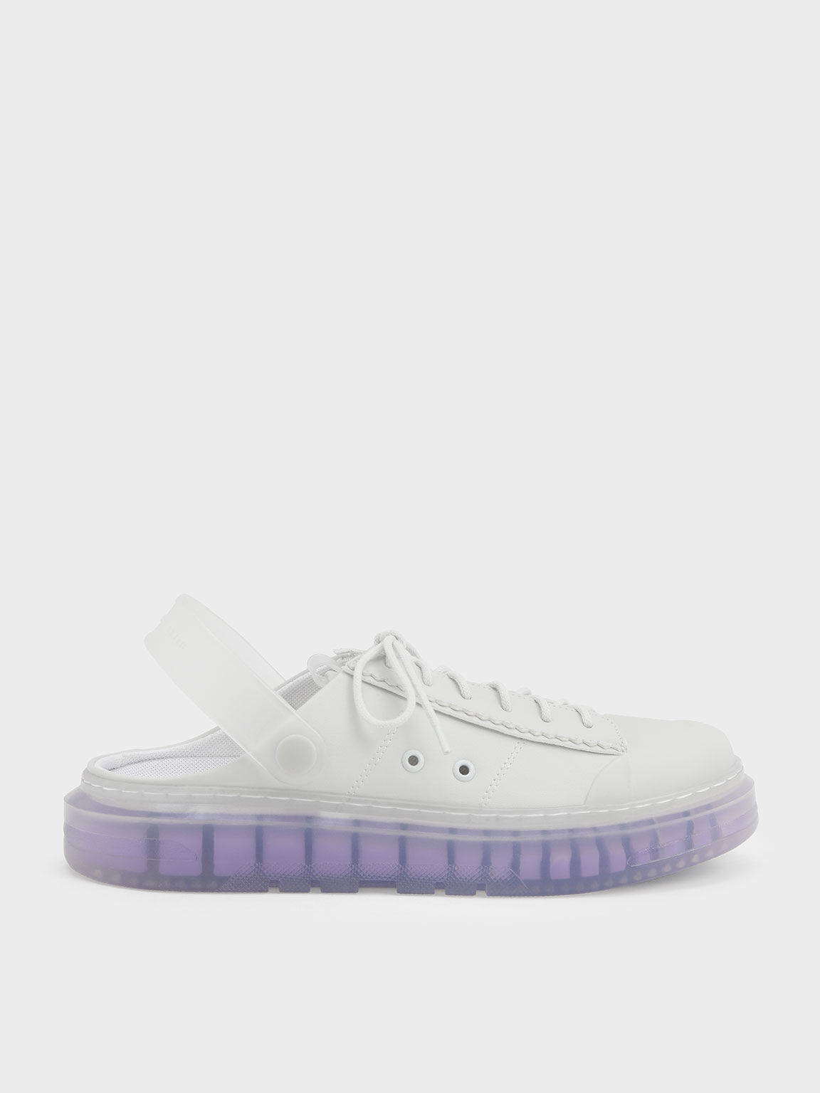 Translucent sole sneakers clearance