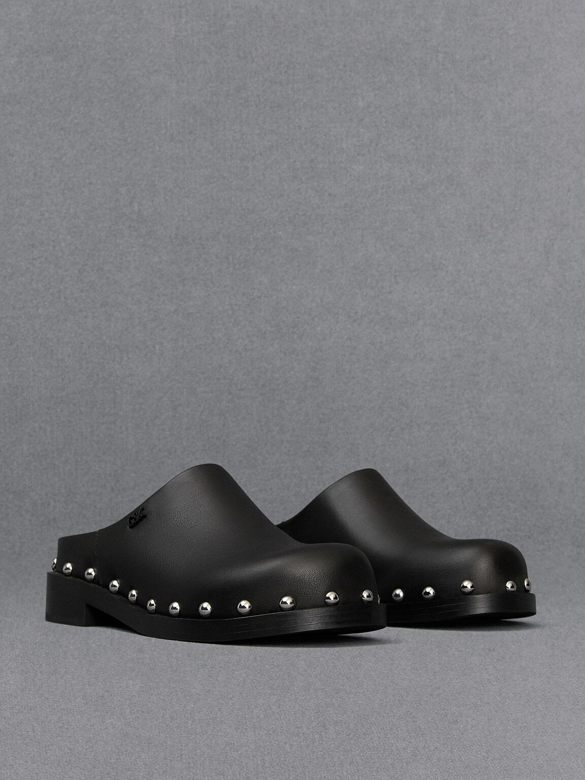 Zara studded clogs store