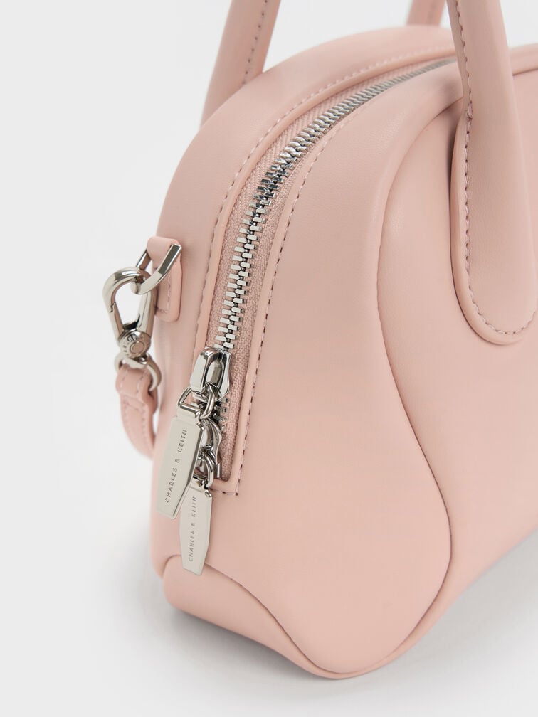 Nelly Bowling Bag, Light Pink, hi-res