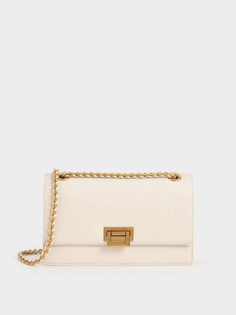 Charles & Keith bag with chain