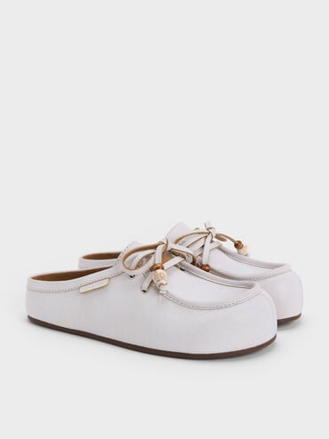 Gale 懶人穆勒鞋, 白色, hi-res