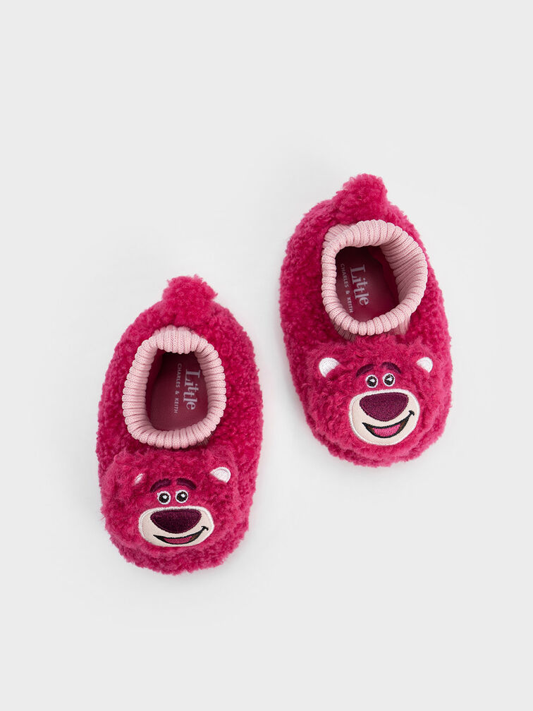Baby Girls' Lotso Furry Sock-Knit Boots, Pink, hi-res