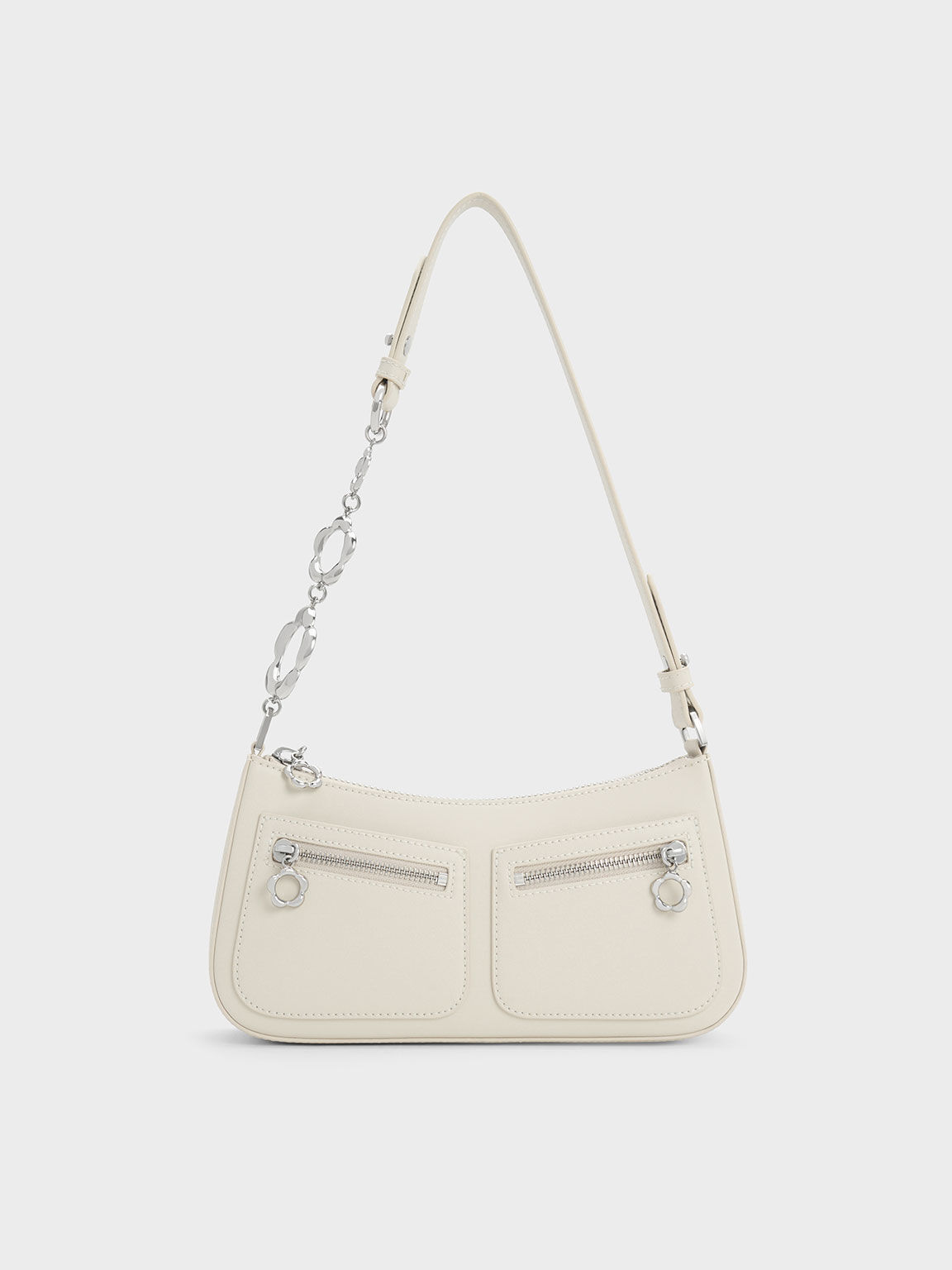 White flower sale bag