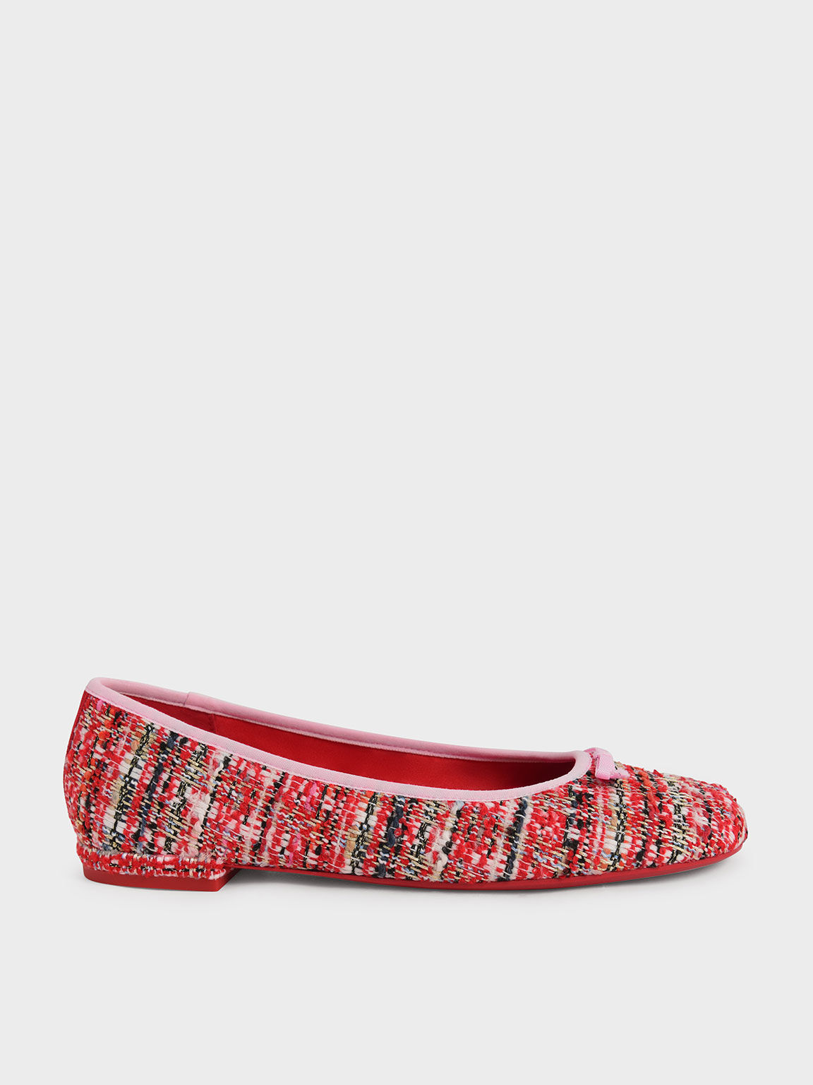 Meline Foldable Ballet Flats red casual look Shoes Ballerinas Foldable Ballet Flats 
