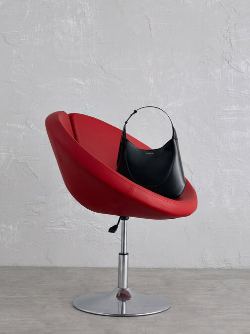Sigrid Hobo Bag, Noir, hi-res