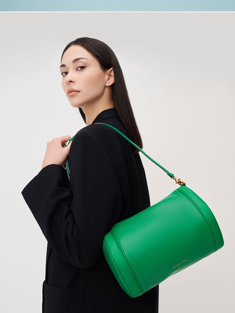 Ridley Shoulder Bag, Green, hi-res