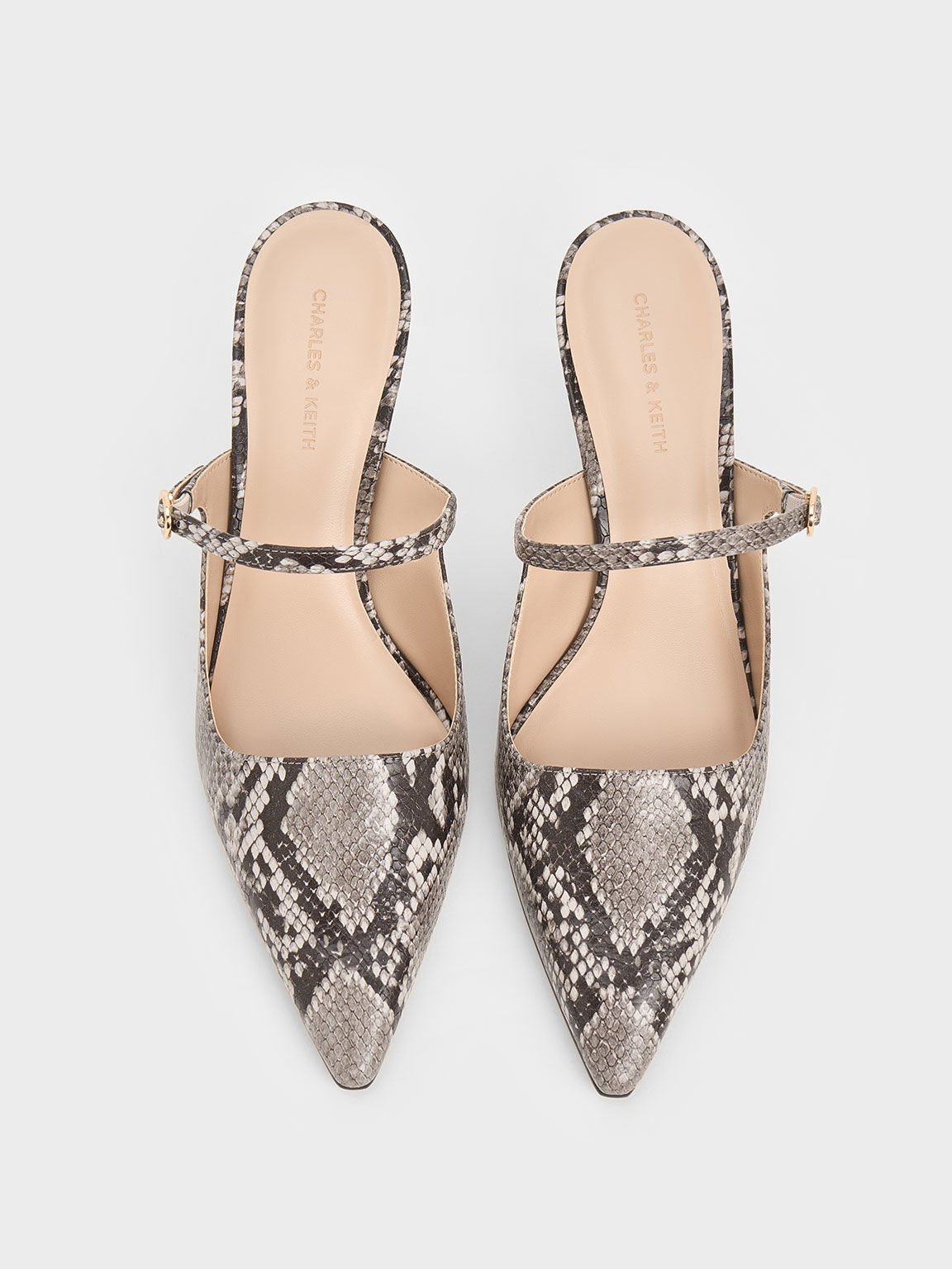 Zara snake mules shop