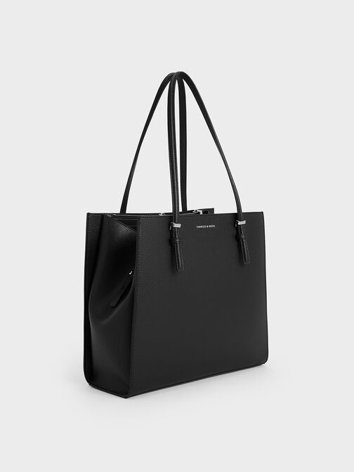 Bolso tote Sansa, Noir, hi-res