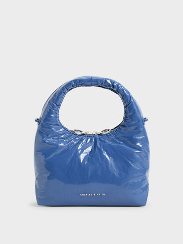Arch 迷你手提枕頭包, 藍色, hi-res