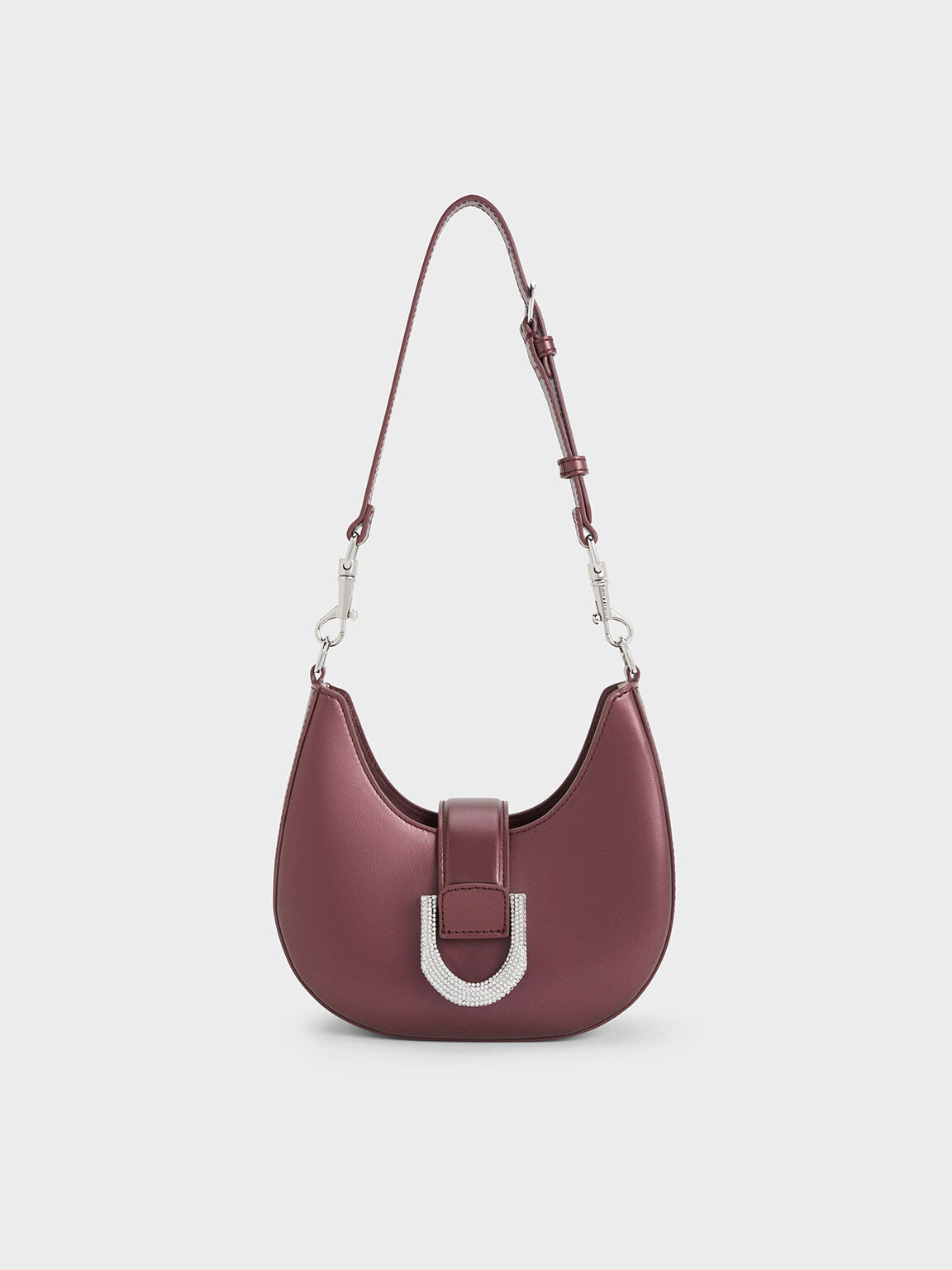 Prune leather handbags clearance