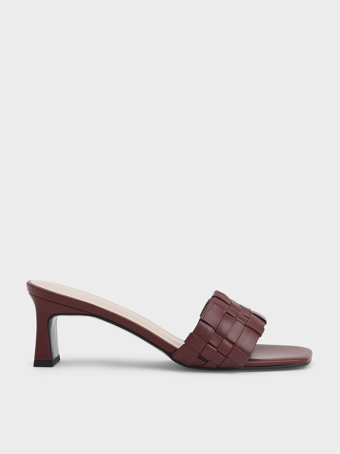 Brown mules clearance