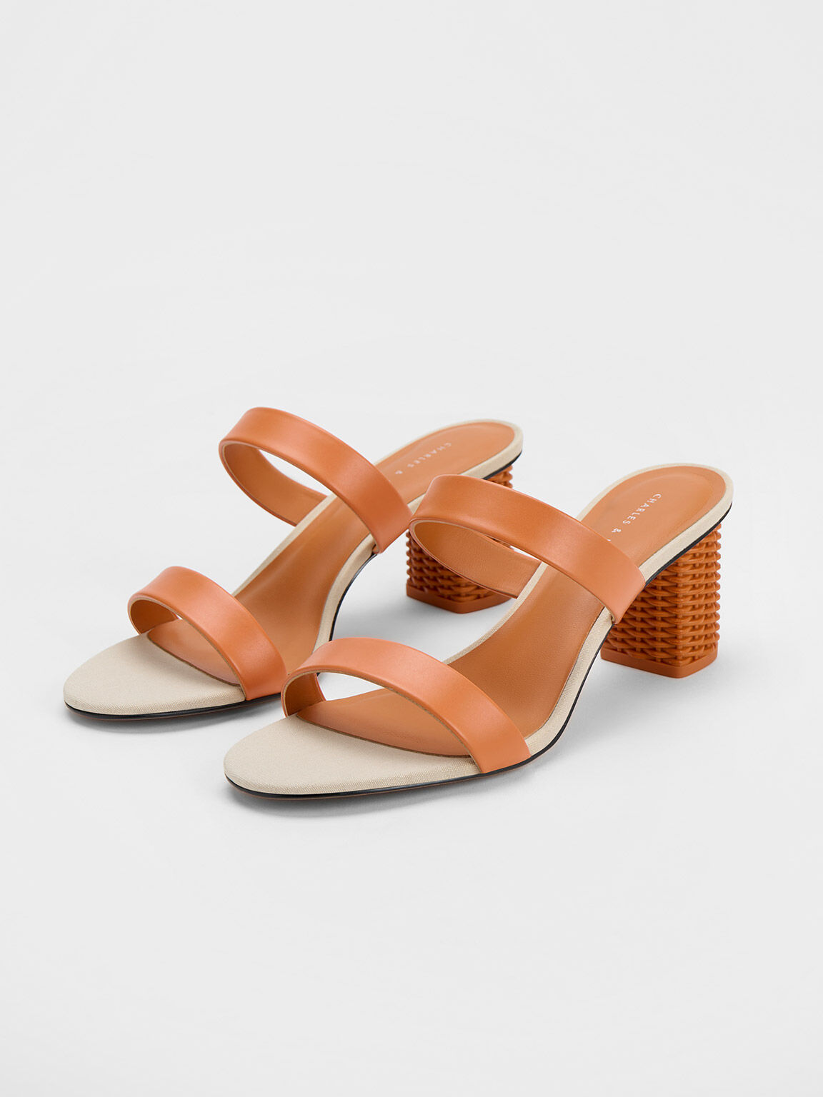 Tan high heel hotsell sandals