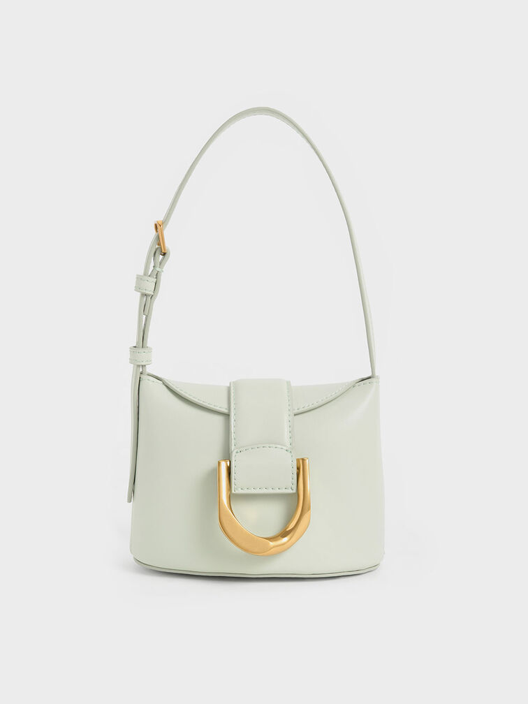 Gabine Bucket Bag, Mint Green, hi-res