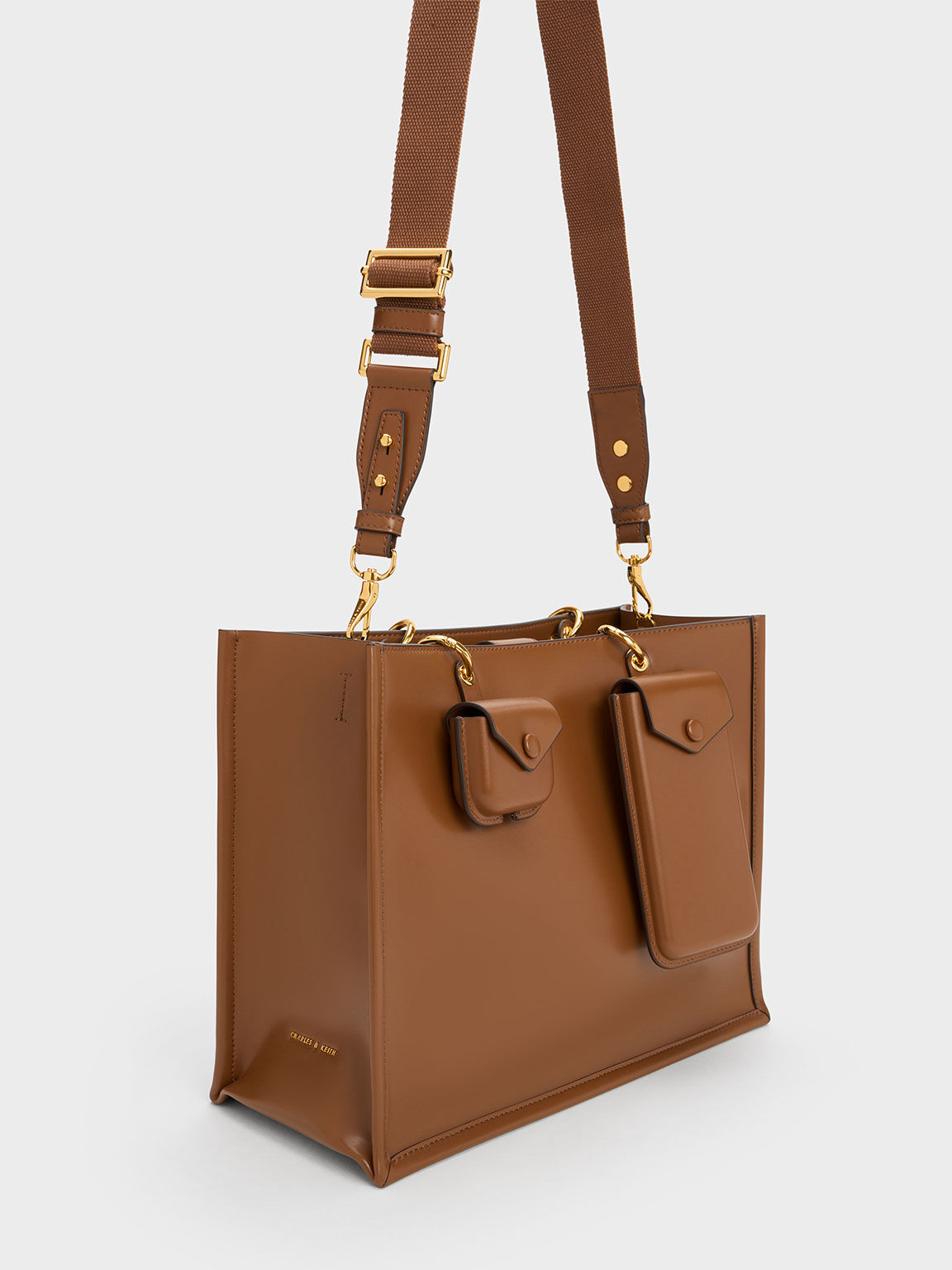 Amber Multi-Pouch Tote Bag, Chocolate, hi-res