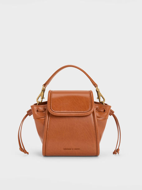 Mini Ashby Top Handle Bag, Tan, hi-res
