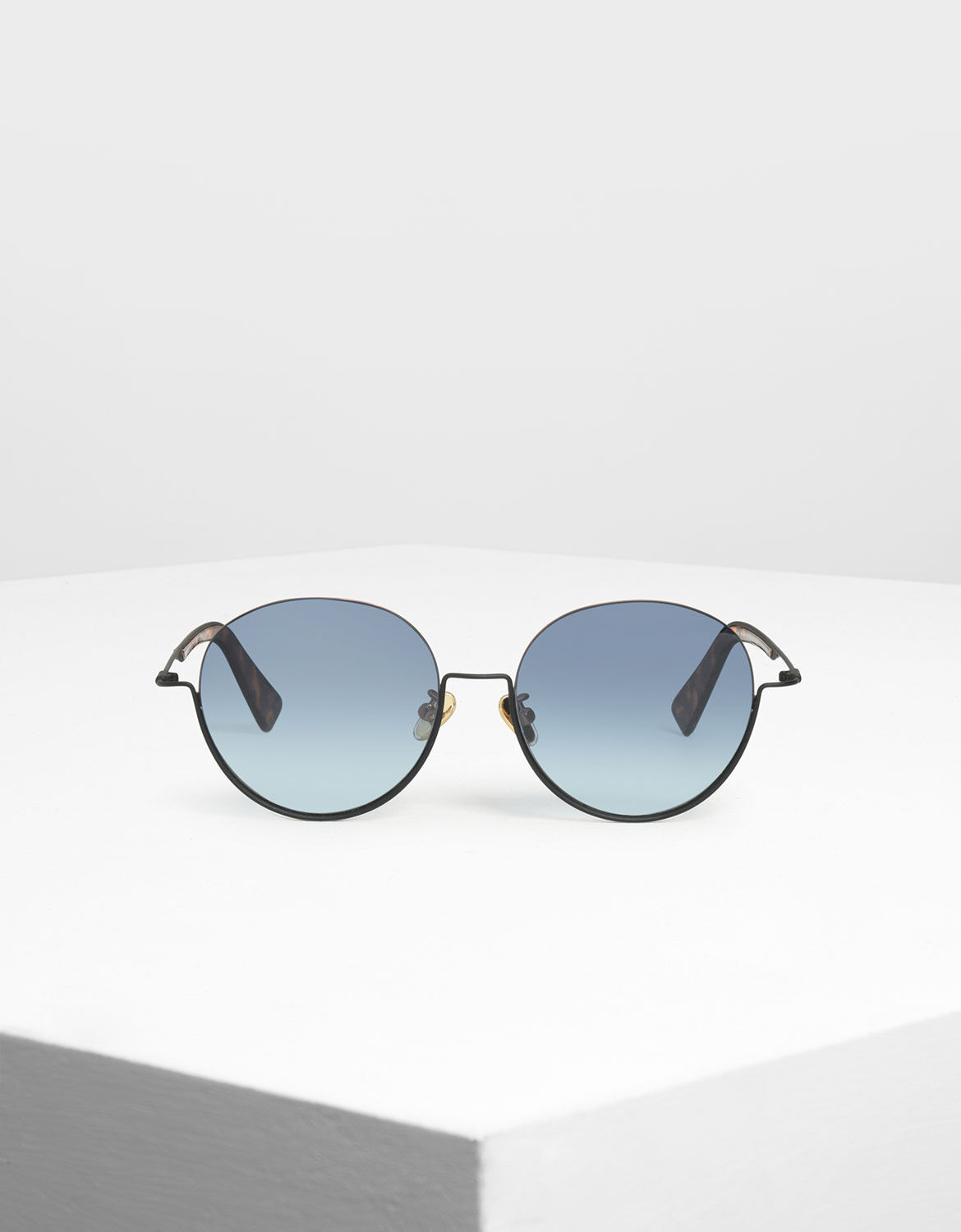 Full rim round sunglasses clearance
