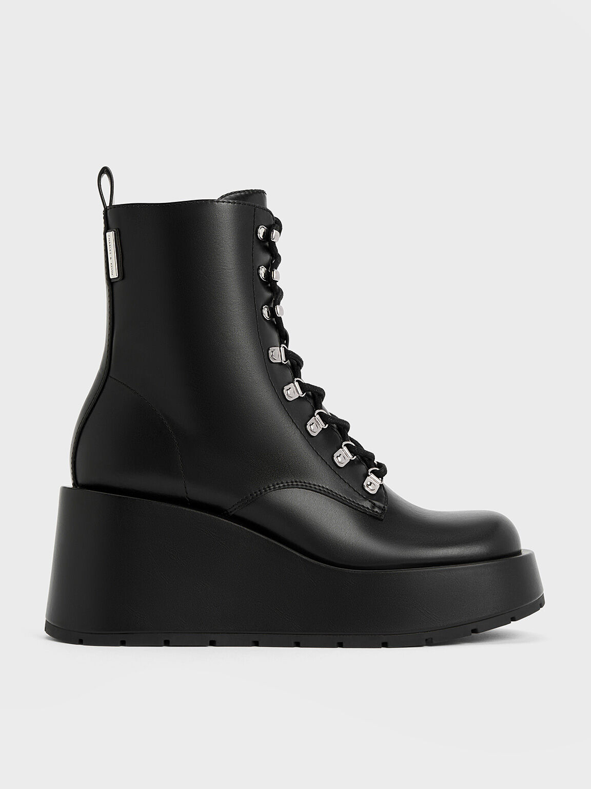 Wedge combat best sale boots