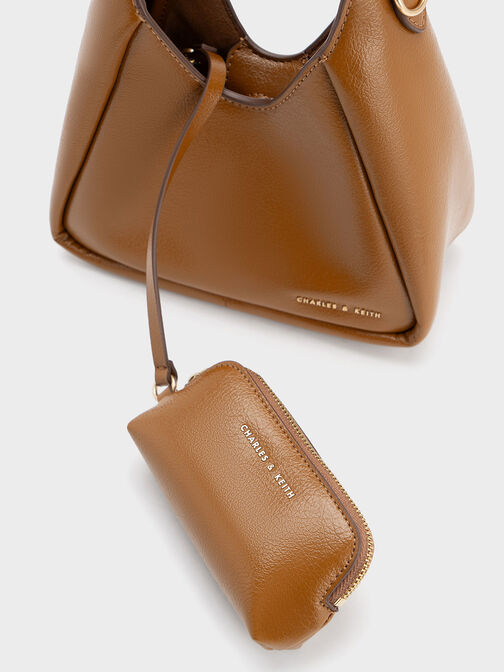 Mini Buzz Hobo Bag, Chocolate, hi-res