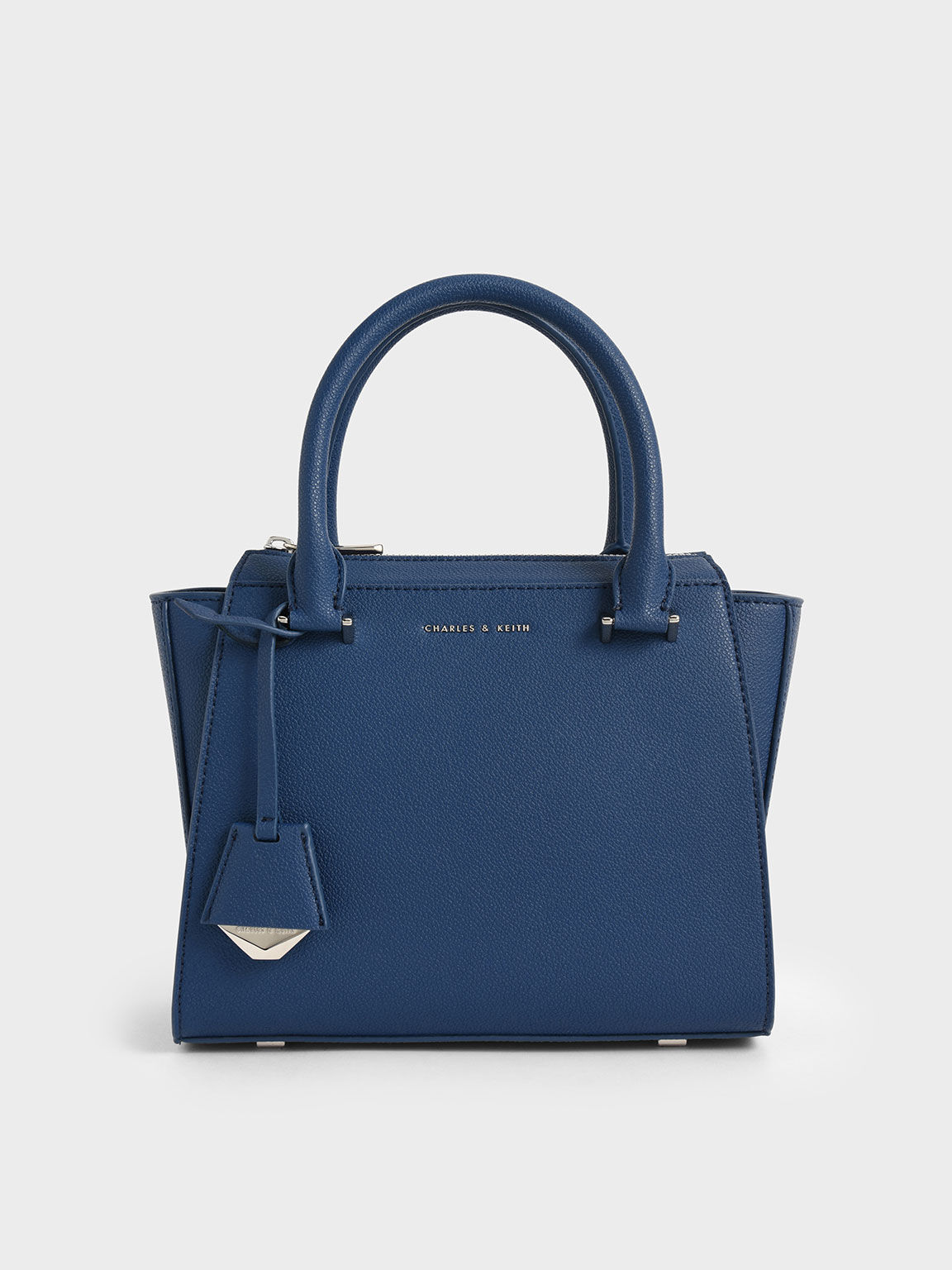 Charles and keith blue bag clearance