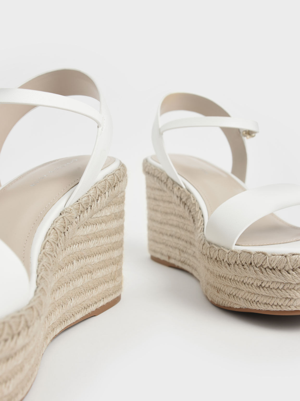Platform white espadrilles online