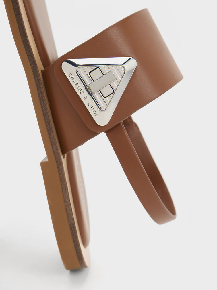 Trice Double Strap Sandals, Cognac, hi-res