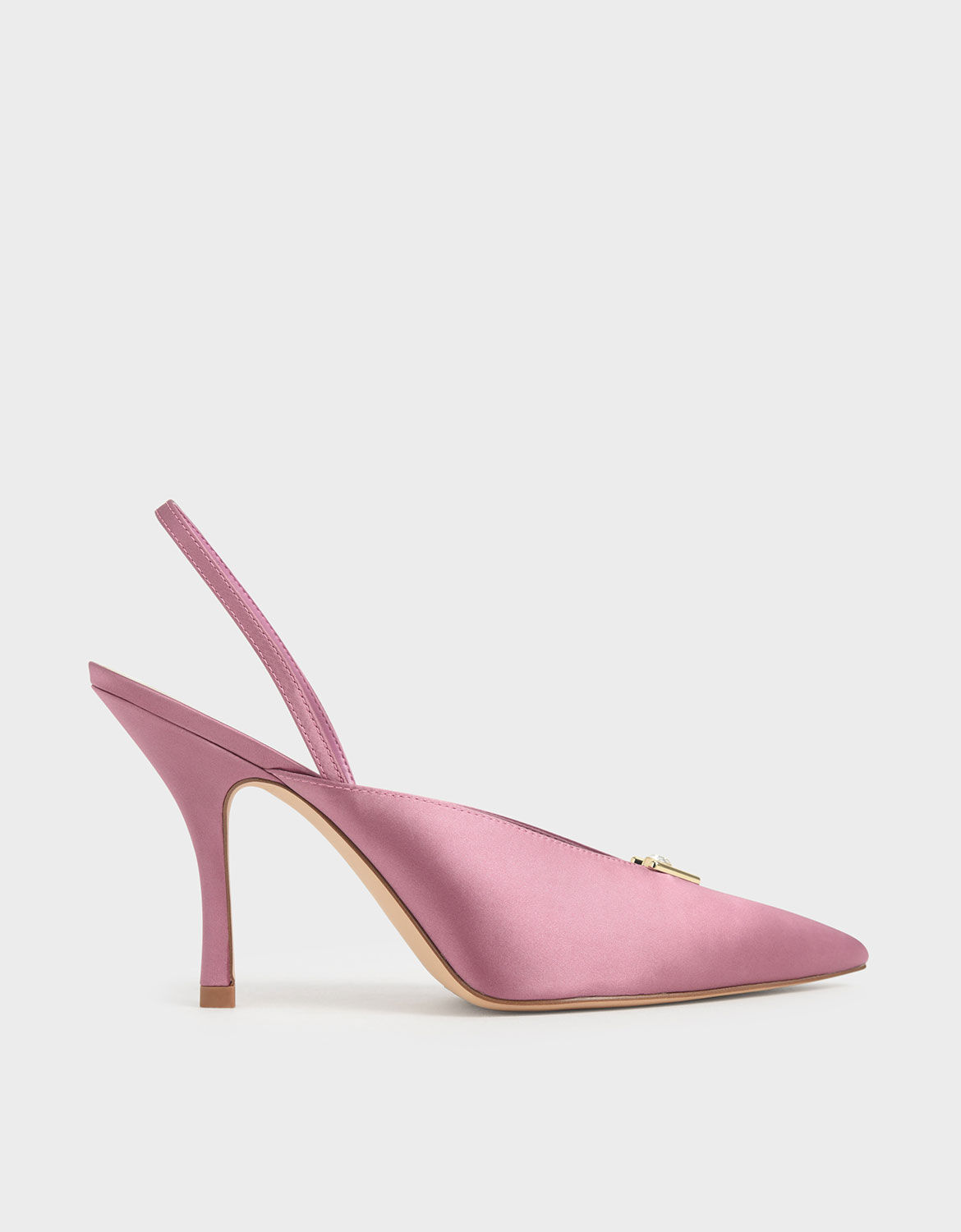 pink slingback heels