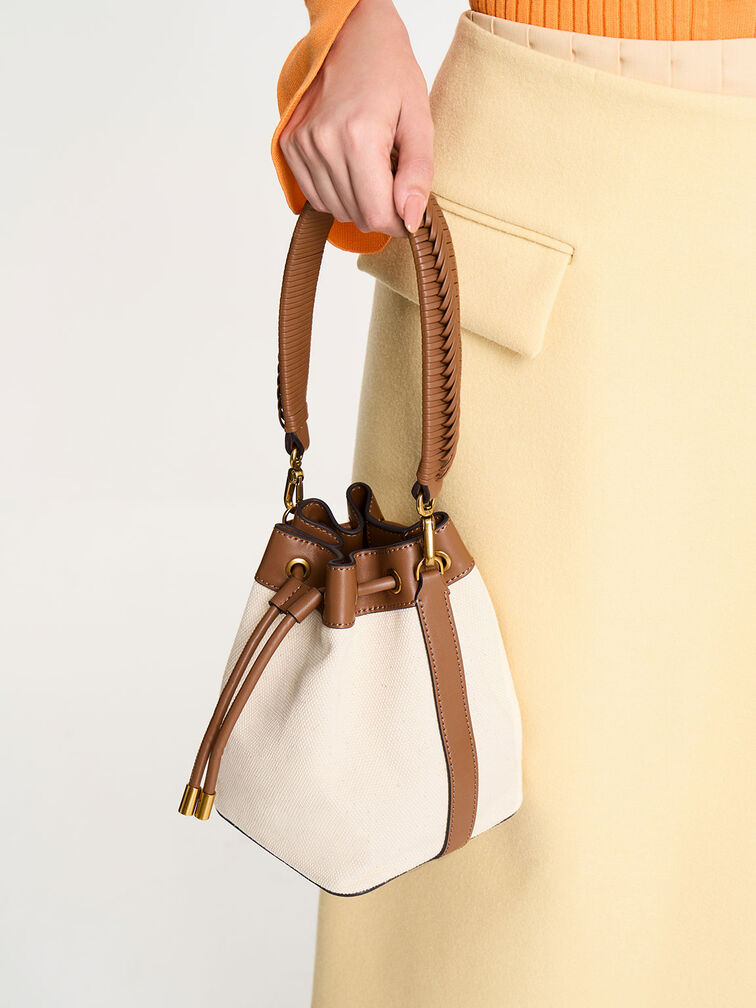 Molina Drawstring-fastening Bucket Bag