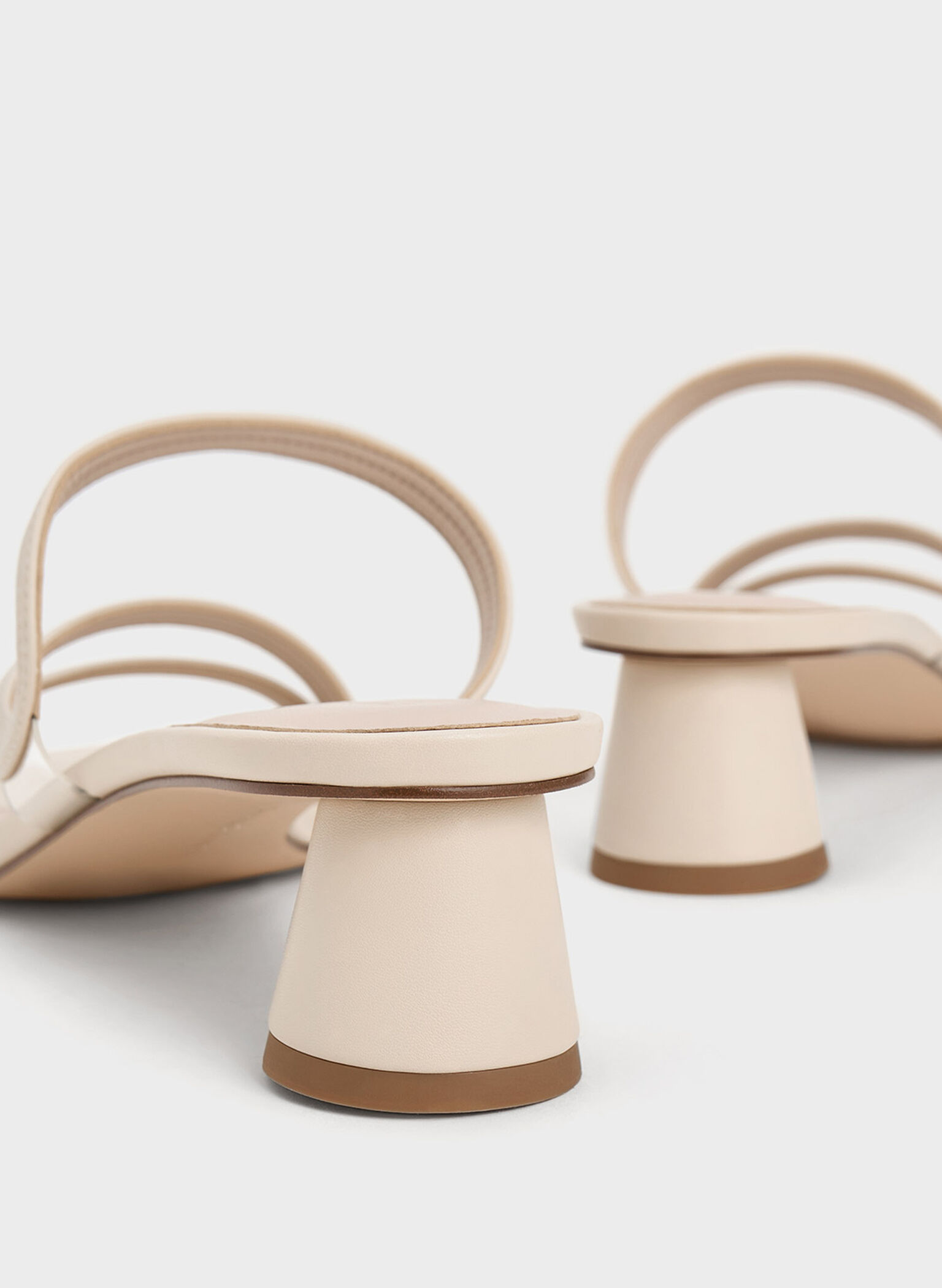 Wavy Strap Mules, Chalk, hi-res