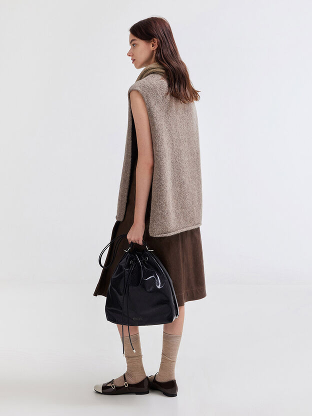 Bolso bombonera Neva, Noir, hi-res