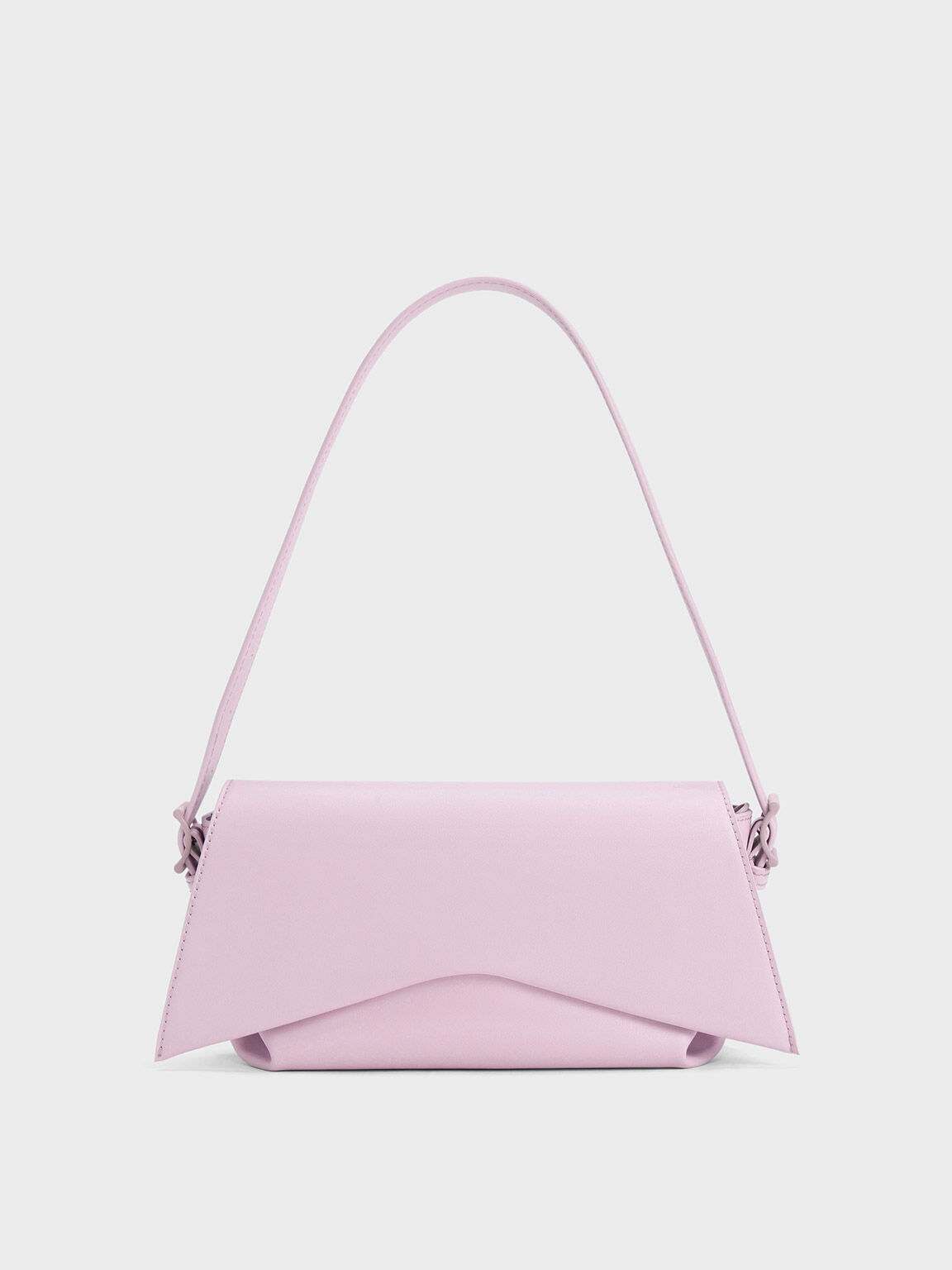 Boaz Geometric Front Flap Bag, Lilac, hi-res