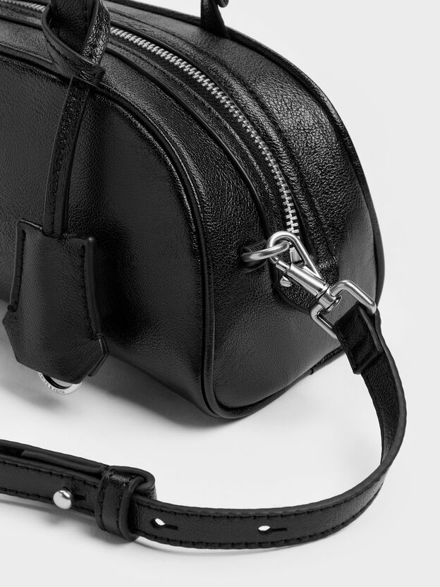 Vega Elongated Bowling Bag, Noir, hi-res