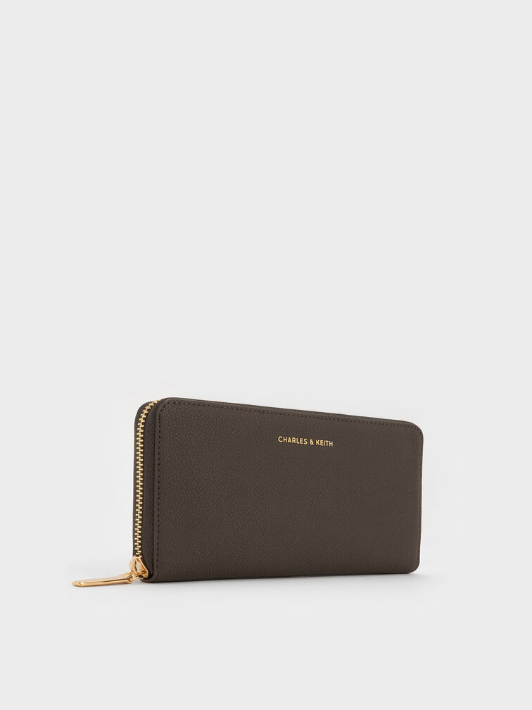 Dulcie Zip-Around Long Wallet, Dark Moss, hi-res