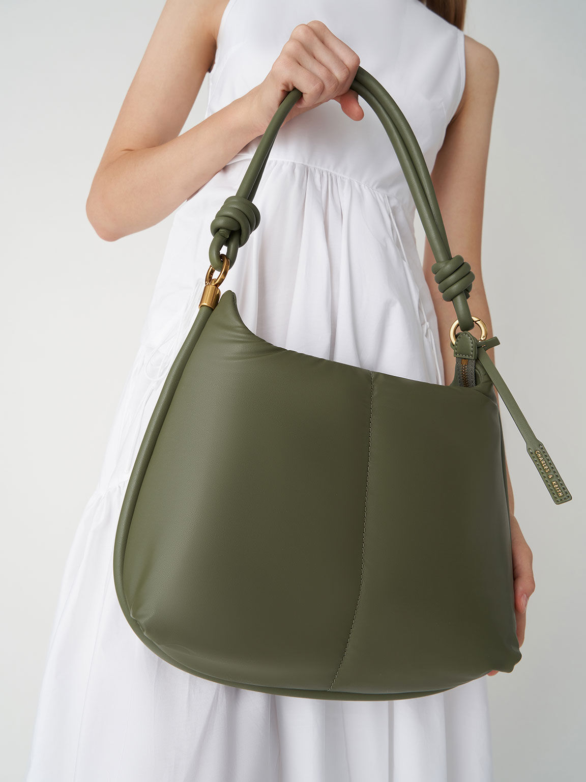 Olive hobo bag Clearance