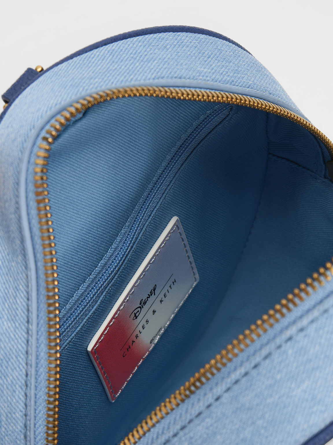 Judy Hopps Denim Round Backpack, Denim Blue, hi-res