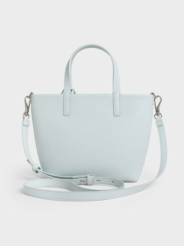 Mini Mala Tote Beryl, Azul Sal Marinho, hi-res