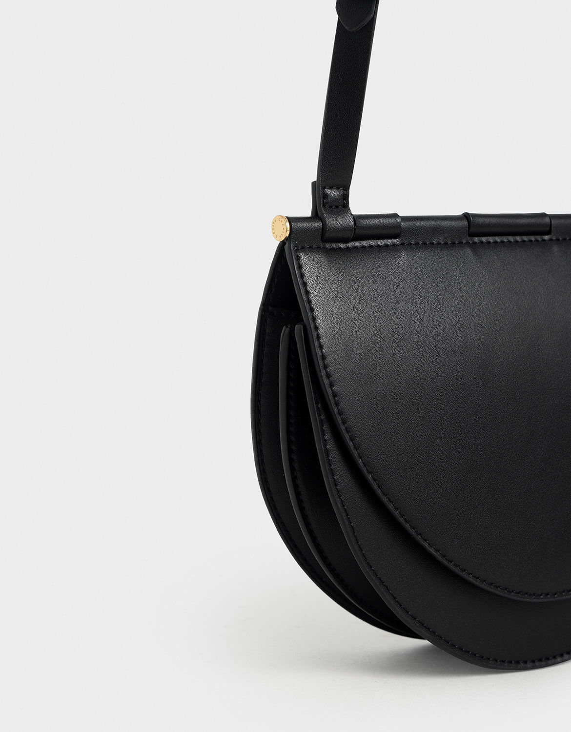 half circle crossbody bag