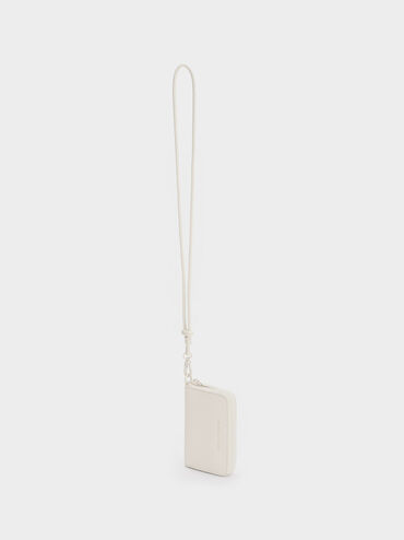 Errya Zip-Around Wallet, Cream, hi-res