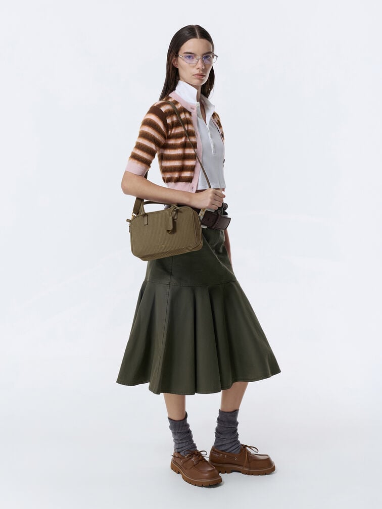 Sianna Bowling Bag, Deep Olive, hi-res