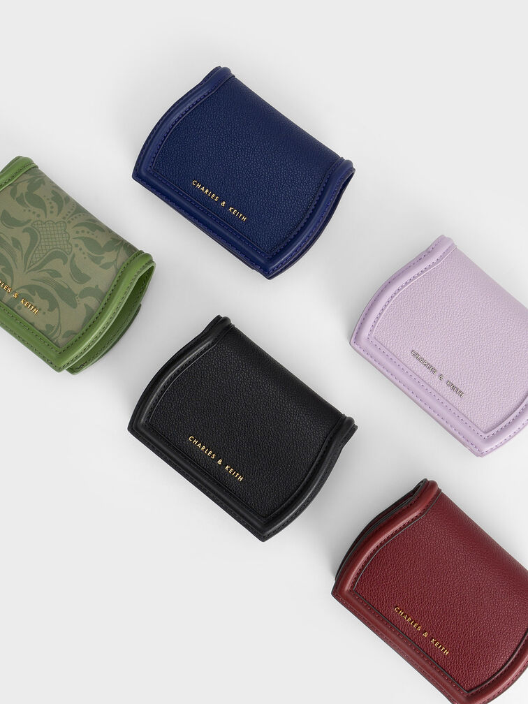 Cartera curva Leona, Negro, hi-res