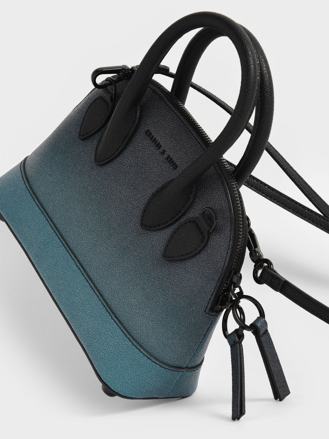 Green Harmonee Bowling Bag CHARLES & KEITH International