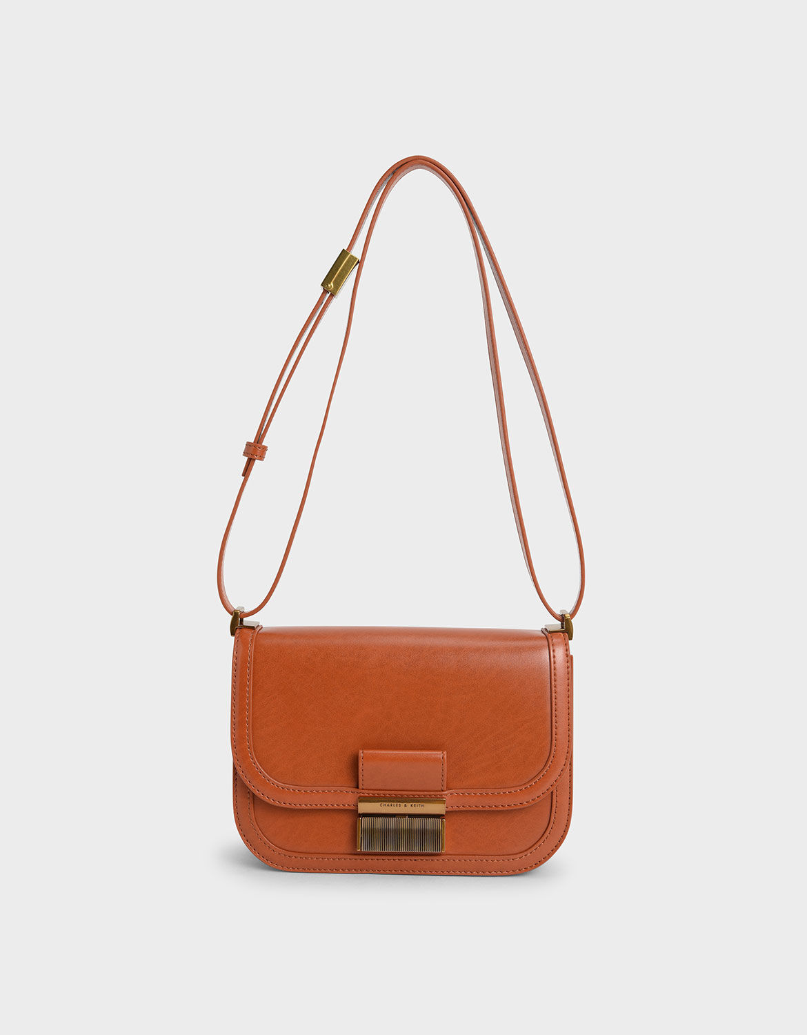 Charles and keith bag orange